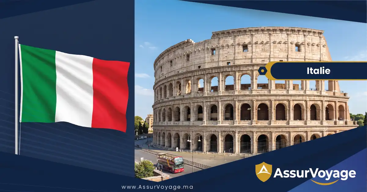 Assurance voyage Maroc pour Italie et visa Schengen