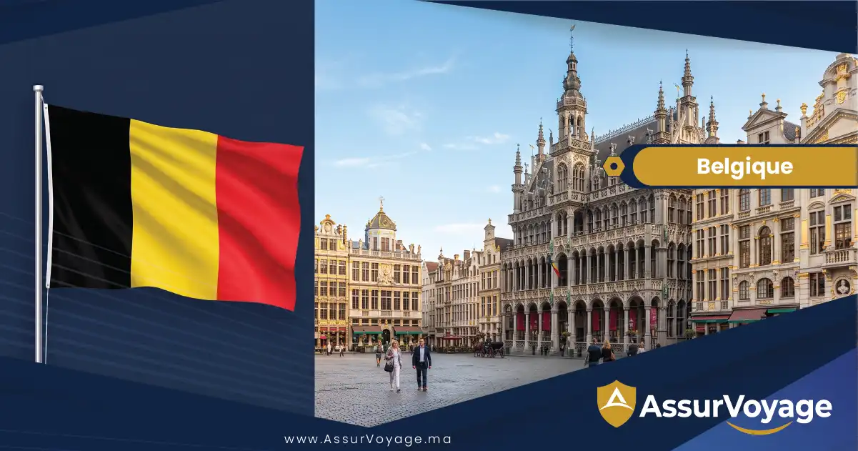 Attestation assurance sante voyage Belgique visa Schengen