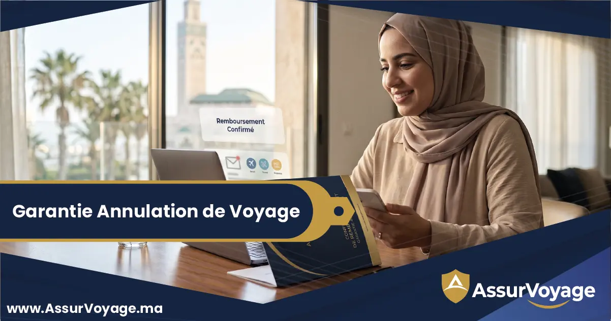 Garantie Annulation de Voyage — Assurance Voyage Maroc AssurVoyage