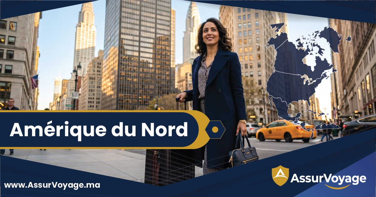 Assurance voyage Amérique du Nord USA Canada depuis le Maroc