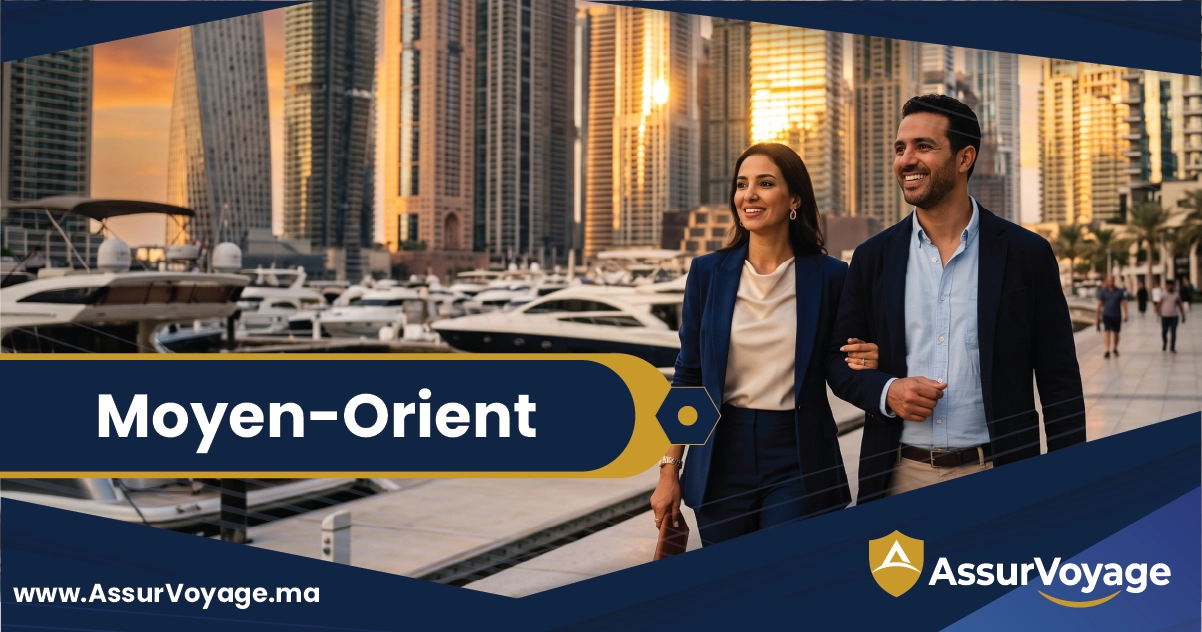 Assurance Voyage Moyen-Orient pour Marocains