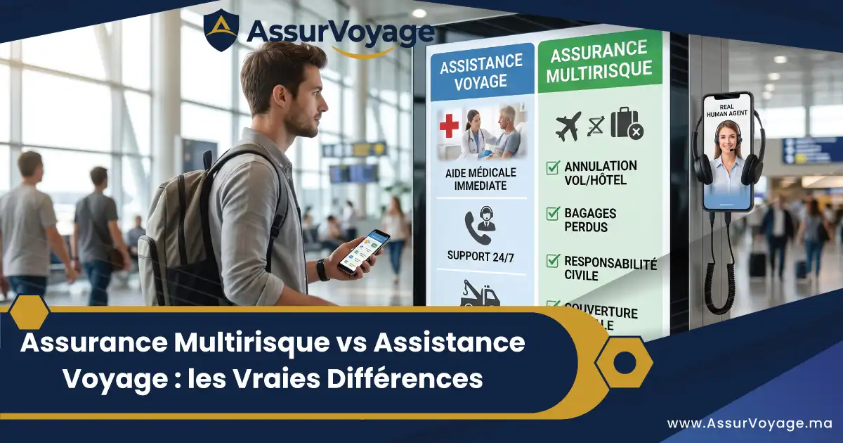 Contrat d'assurance voyage multirisque au Maroc : couverture complète au-delà de l'assistance