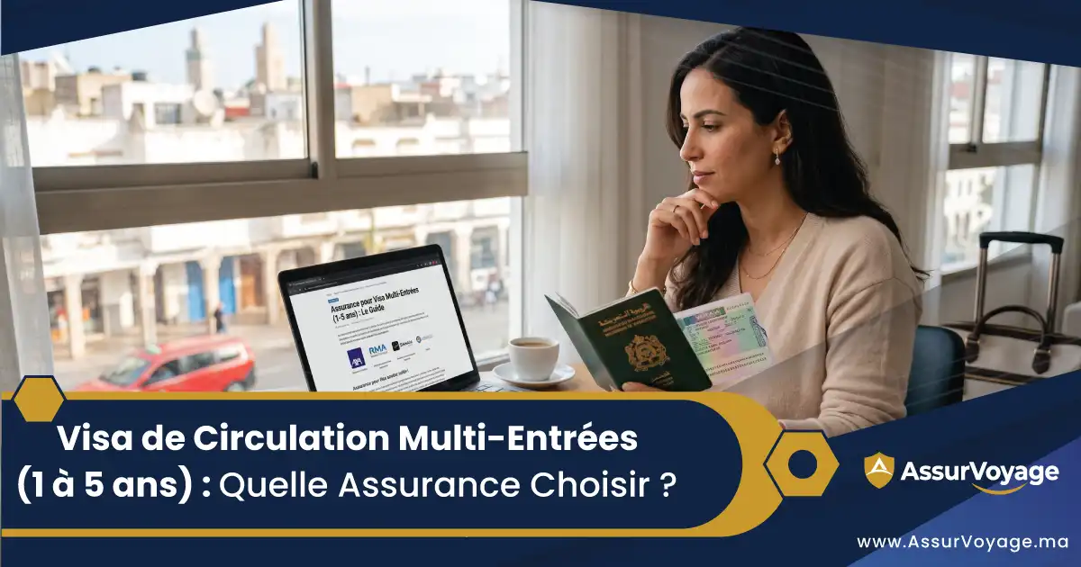 couverture assurance visa multi entrees maroc