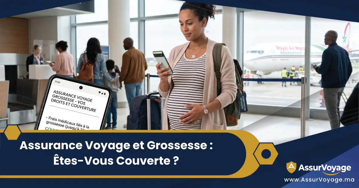 couverture assurance voyage femme enceinte maroc