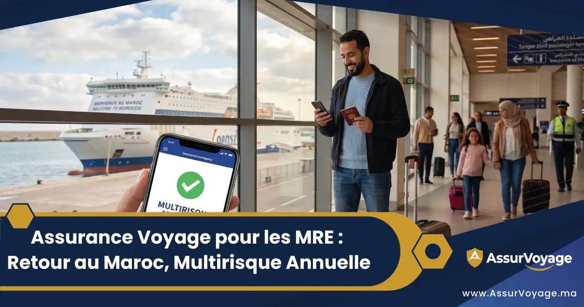 couverture assurance voyage mre maroc