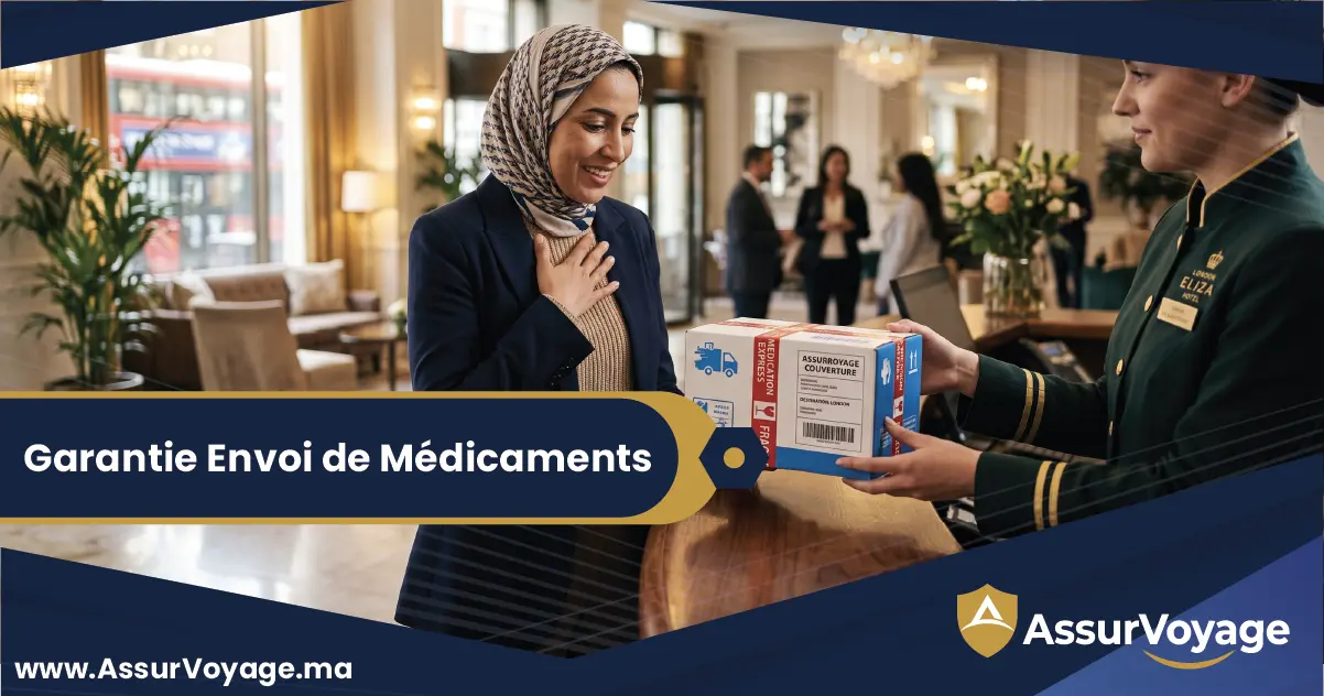Envoi médicaments à l'étranger - Assurance Voyage Maroc AssurVoyage