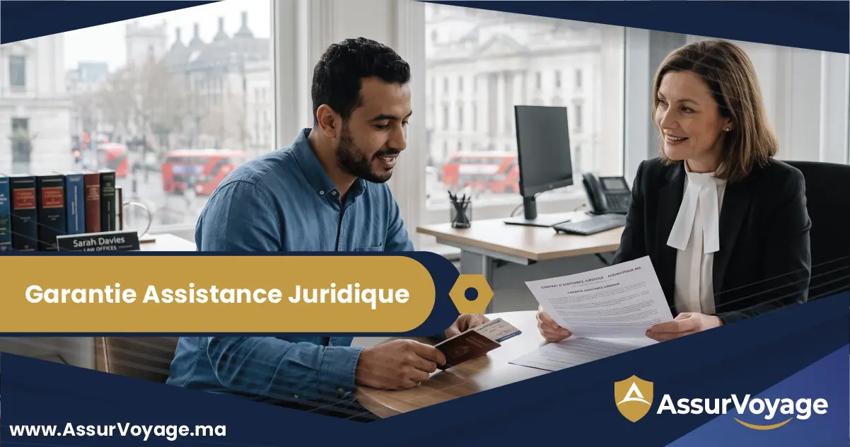 Garantie Assistance Juridique à l'Étranger — Assurance Voyage Maroc AssurVoyage