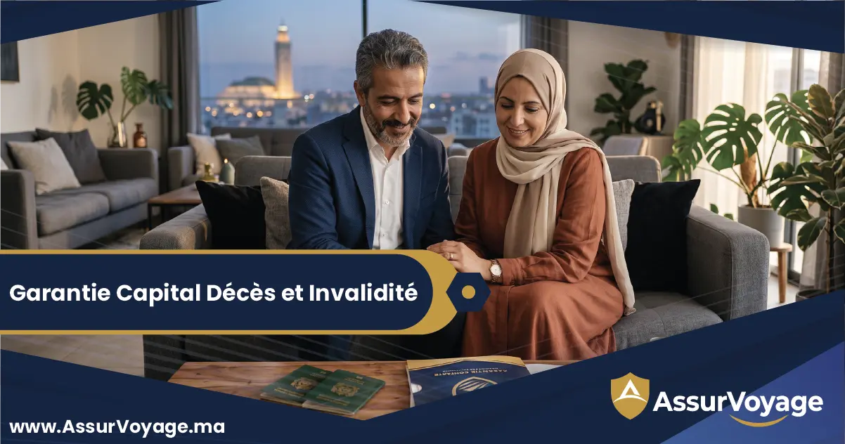 Garantie Capital Décès et Invalidité — Assurance Voyage Maroc AssurVoyage
