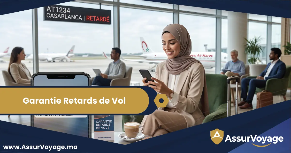 Garantie Retards de Vol — Assurance Voyage Maroc AssurVoyage