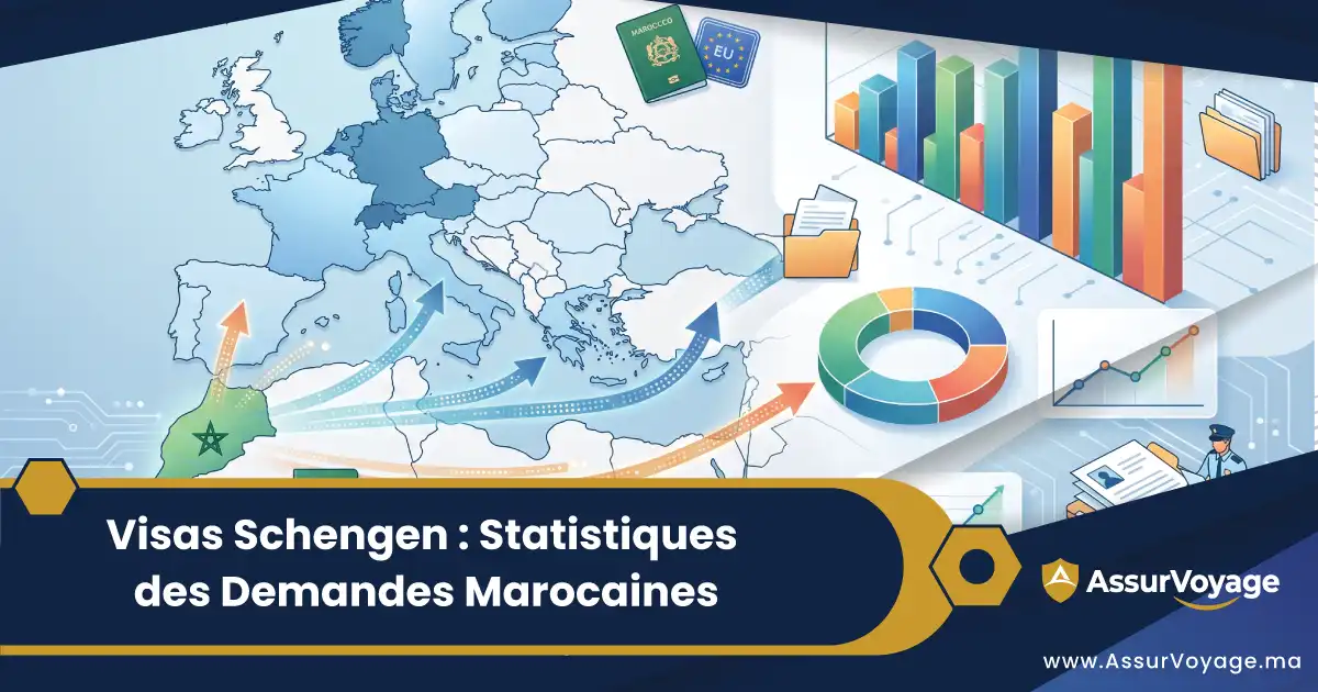 infographie statistiques visa schengen maro