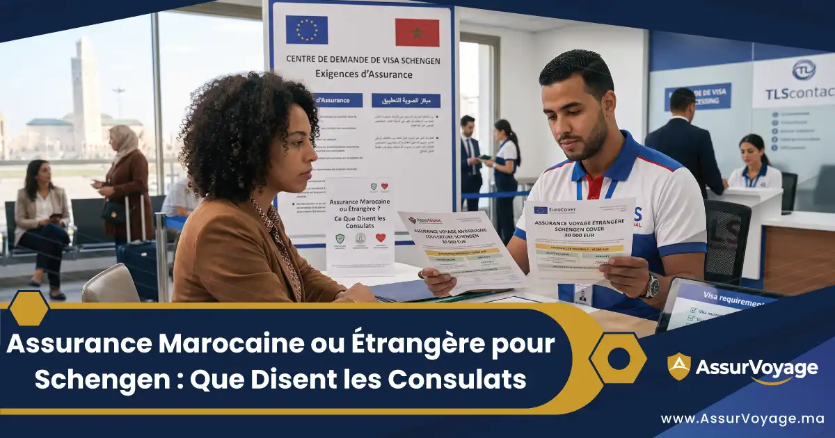validite assurance etrangere visa schengen maroc