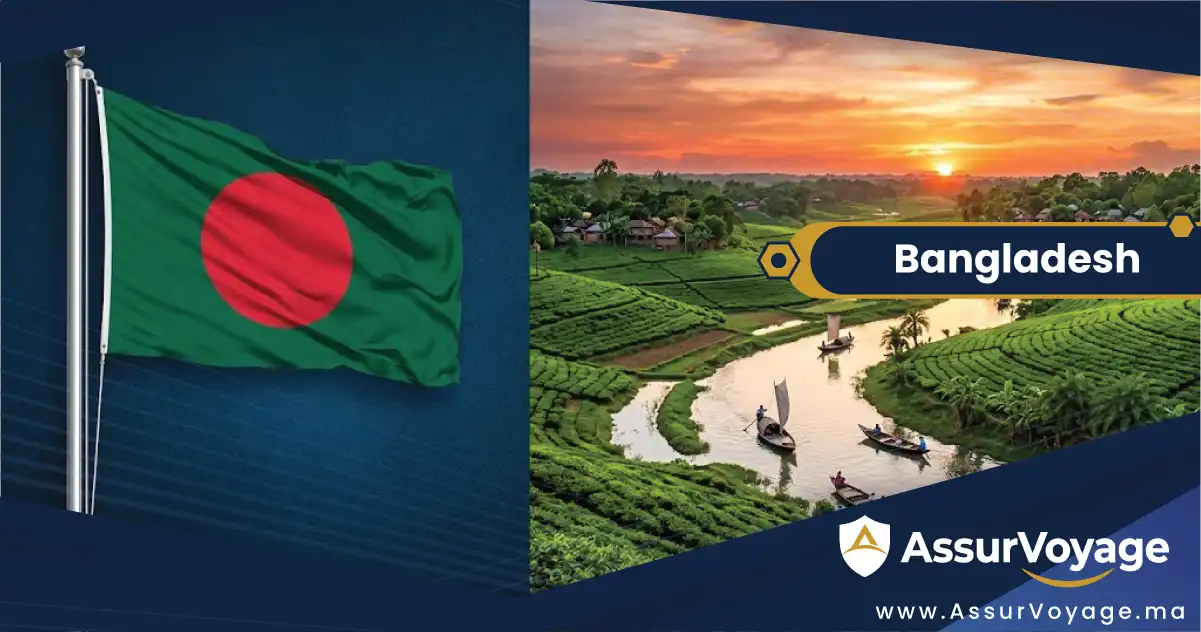 Assurance voyage Bangladesh et visa Bangladesh — guide du voyageur depuis le Maroc