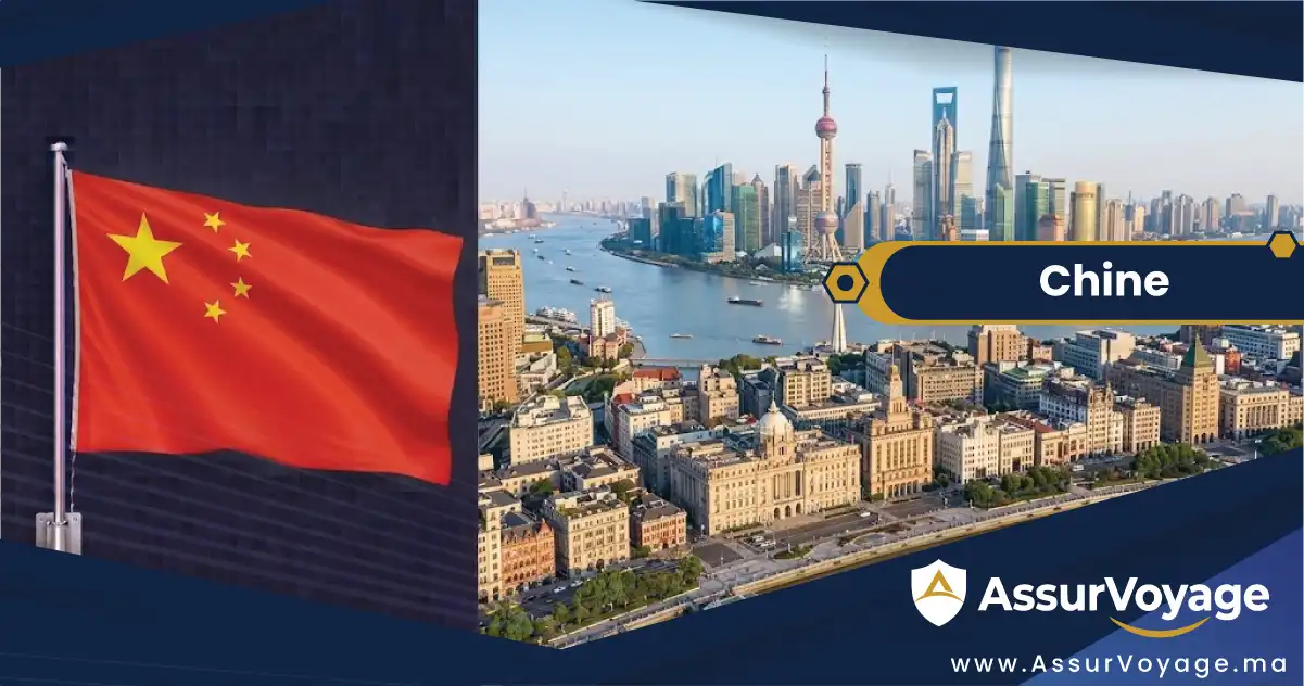 Assurance voyage Chine et visa Chine — guide de voyage depuis le Maroc, Shanghai