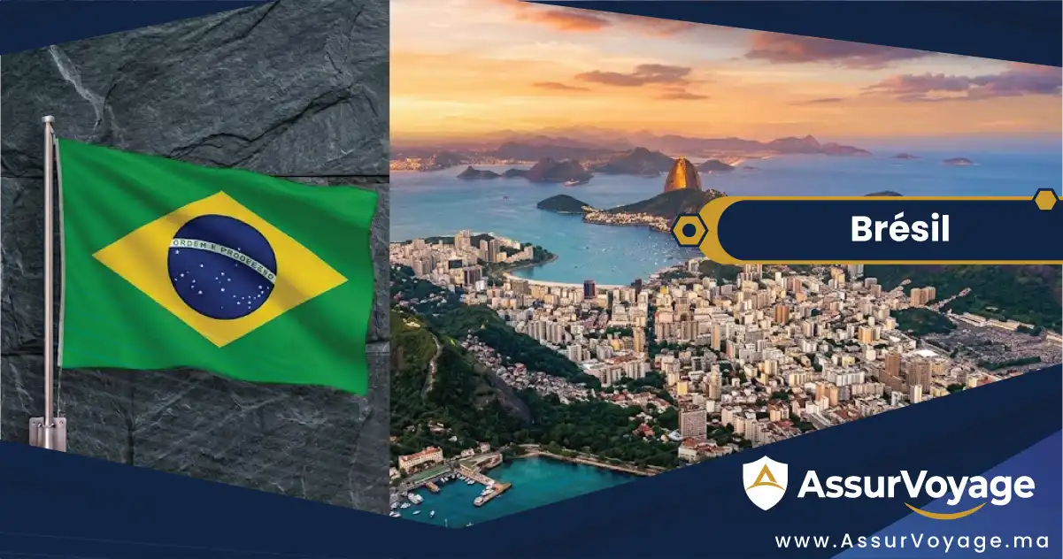 Assurance voyage Brésil pour Marocains — visa Brésil et couverture santé à Rio de Janeiro