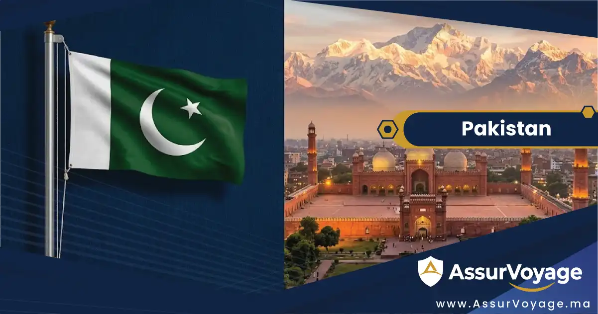 Assurance voyage Pakistan et visa Pakistan — formalités depuis le Maroc