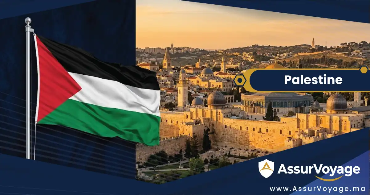 Visa et assurance voyage Palestine au départ du Maroc : formalités d’accès et validité territoriale des garanties