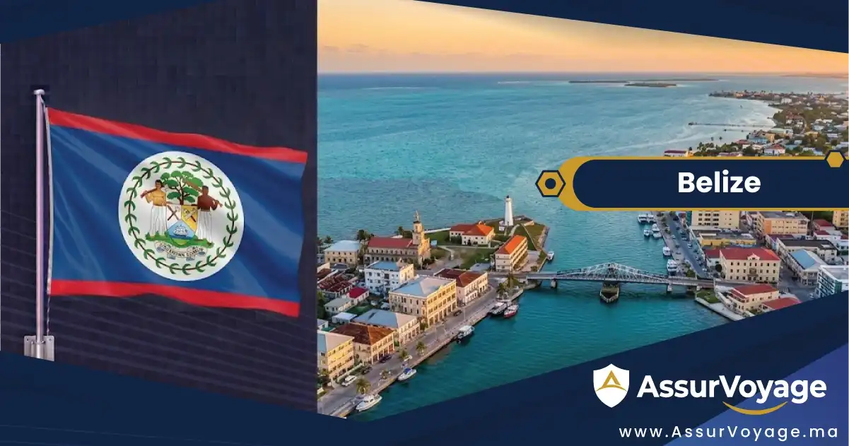 Assurance voyage Belize pour Marocains — visa Belize et couverture santé à Belize City