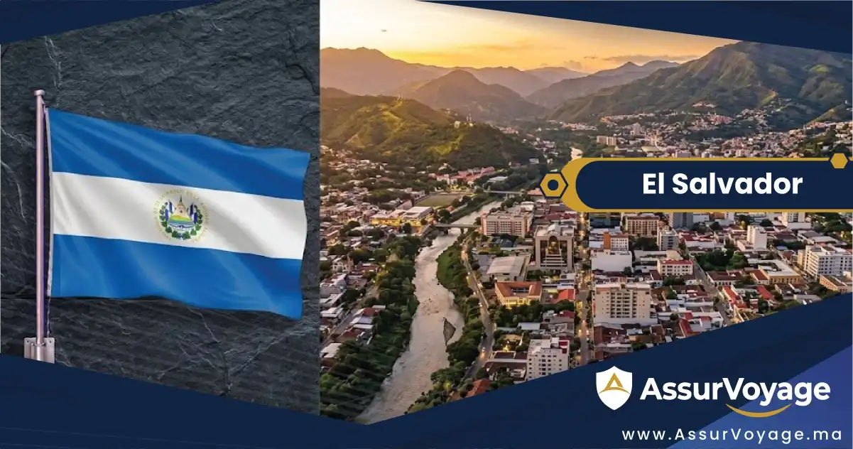 Assurance voyage El Salvador pour Marocains — visa El Salvador et couverture santé à San Salvador