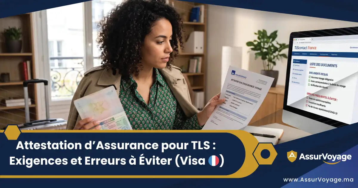 attestation assurance voyage tlscontact maroc