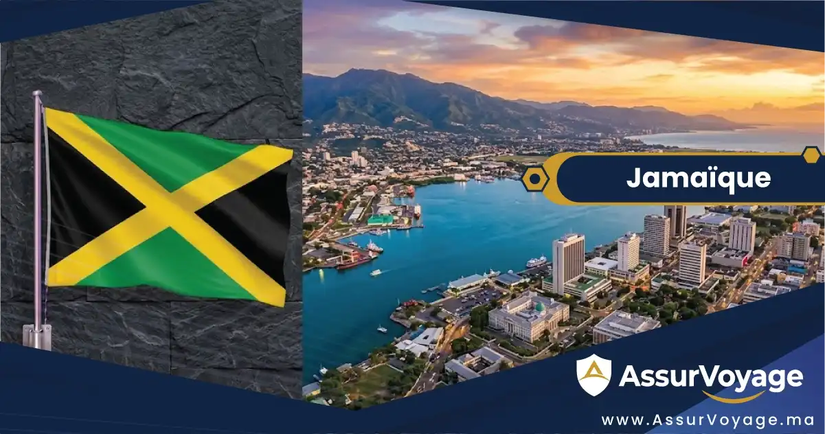 Assurance voyage Jamaïque pour Marocains — visa Jamaïque et couverture santé à Kingston