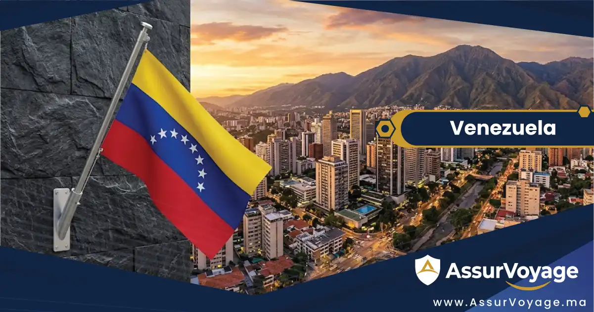 Assurance voyage Venezuela pour Marocains — visa Venezuela et couverture santé à Caracas