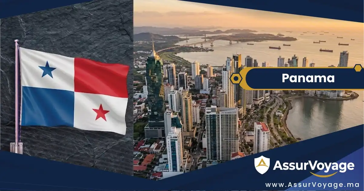 Assurance voyage Panama pour Marocains — visa Panama et couverture santé à Panama City