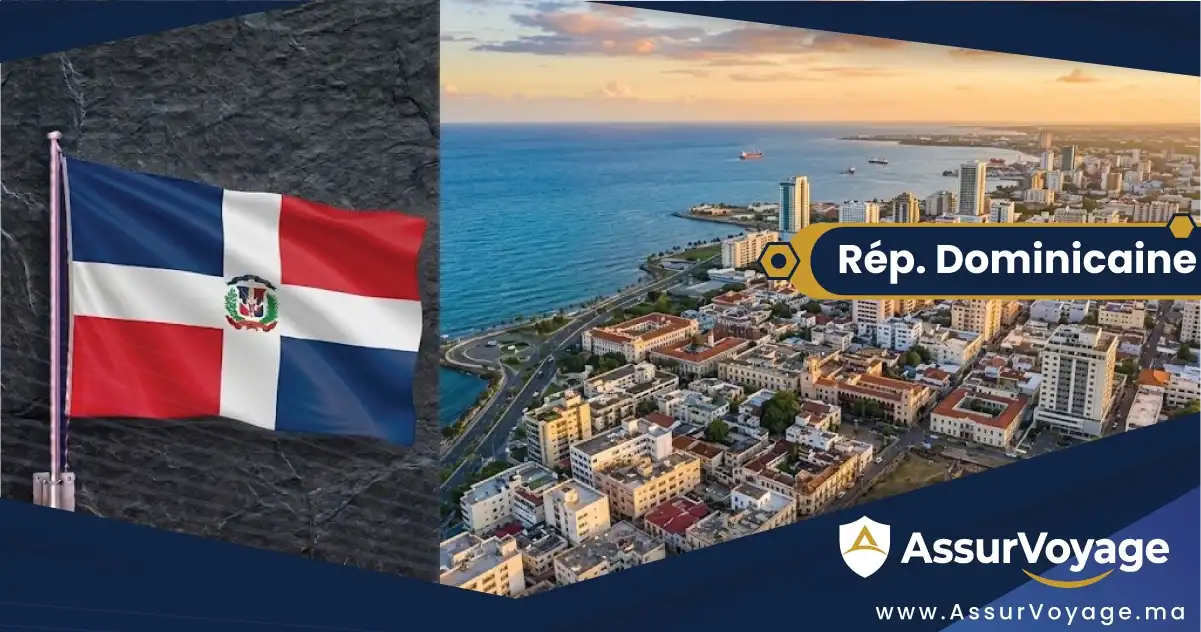 Assurance voyage République Dominicaine pour Marocains — visa et couverture santé à Saint-Domingue