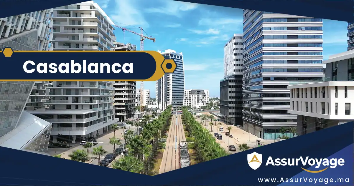 Rendez-vous visa Schengen à Casablanca - assurance voyage Maroc