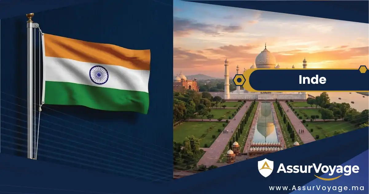 Assurance voyage Inde et visa Inde — démarches depuis le Maroc