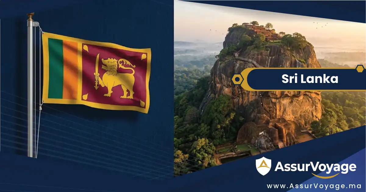 Assurance voyage Sri Lanka et visa Sri Lanka — visiter l’île depuis le Maroc