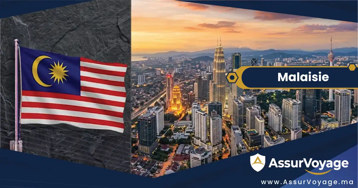Assurance voyage Malaisie et visa Malaisie — formalités depuis le Maroc pour Kuala Lumpur