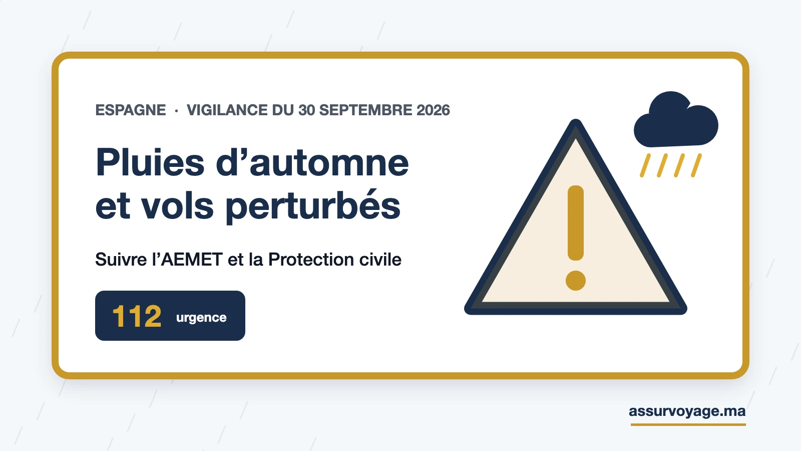 espagne pluies automne vols perturbes