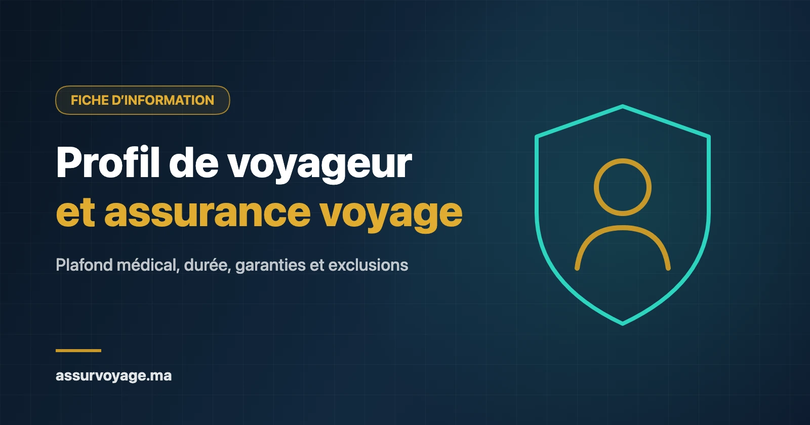 Profil de voyageur et assurance voyage : plafond médical, durée, garanties et exclusions du contrat